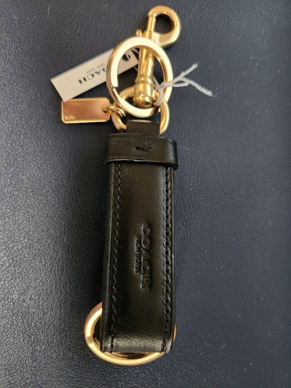 Coach Trigger Snap Bag Charm